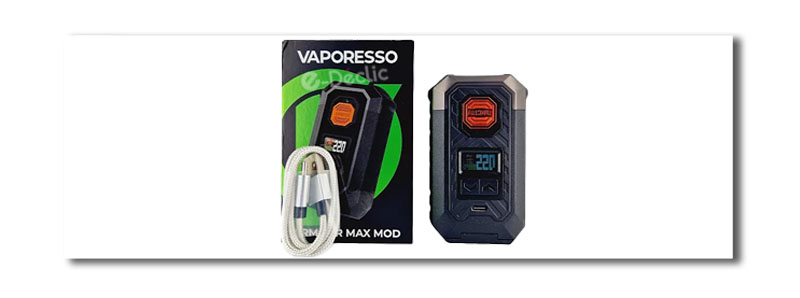 cigarette-electronique-batterie-armour-max-contenu-boite-vaporesso-E-Déclic